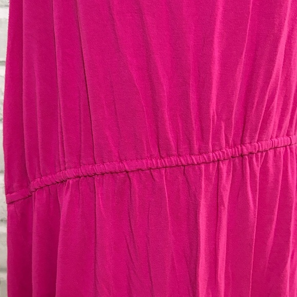 Old Navy Vibrant Pink Midi Dress, size XL - Picture 3 of 6